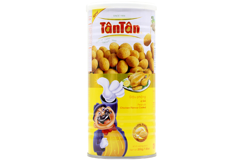 Bánh đậu phộng vị Gà hộp 200g