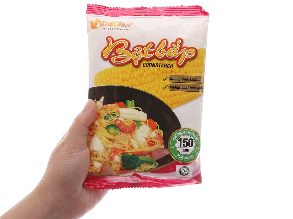 Bột bắp Tài Ký gói 150g 4