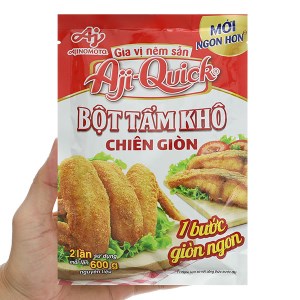 Bột tẩm khô chiên giòn Aji-Quick gói 84g