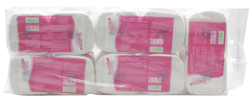 giấy vệ sinh sài gòn extra 10 cuộn