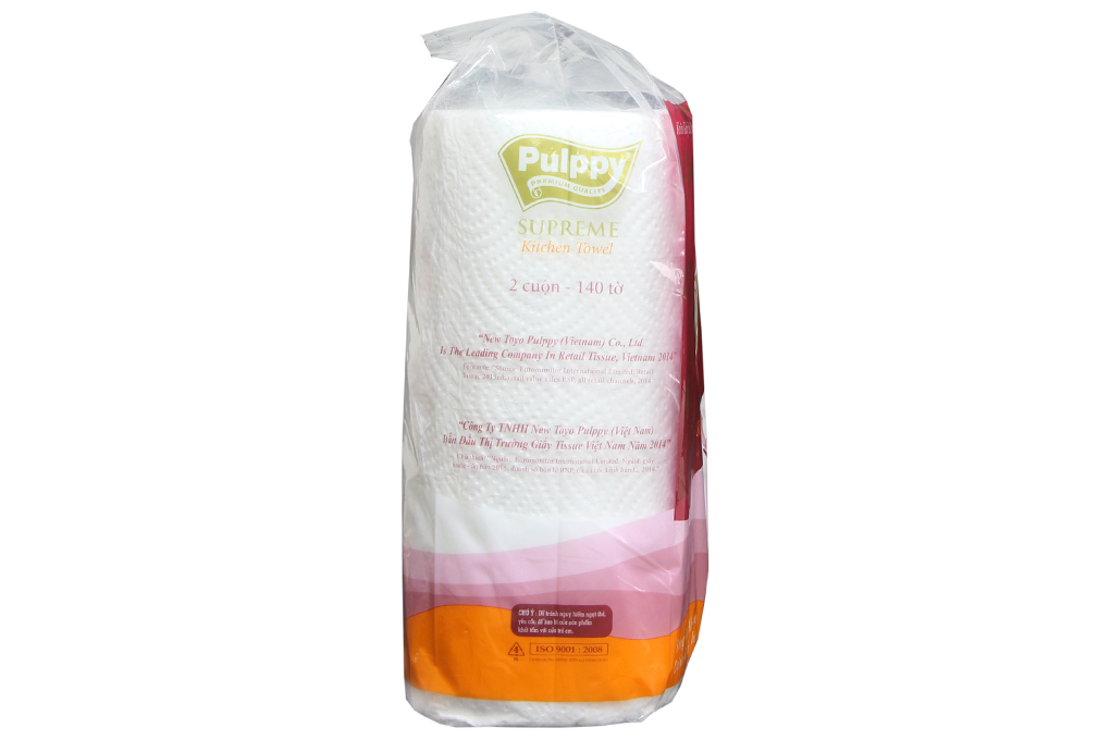Khăn giấy đa năng Pulppy supremet 140 tờ 2 lớp (228mmx200mm)