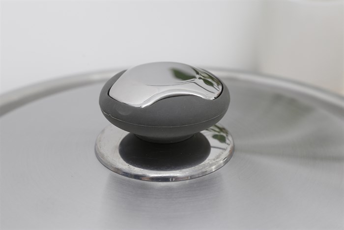 Nồi inox 3 đáy nắp inox 26 cm Fivestar N26-3DC Màu Inox