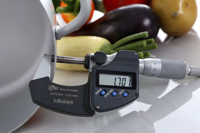 Nồi nhôm oxy hóa mềm nắp nhôm 18 cm Supor HT08008-1 Màu Bạc