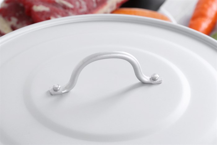 Nồi nhôm oxy hóa mềm nắp nhôm 24 cm Supor HT08008-5 Màu Bạc