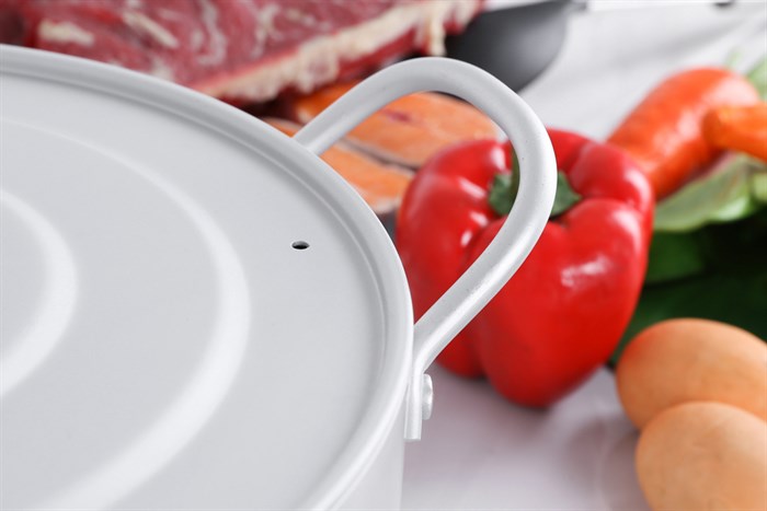 Nồi nhôm oxy hóa mềm nắp nhôm 26 cm Supor HT08008-4 Màu Bạc