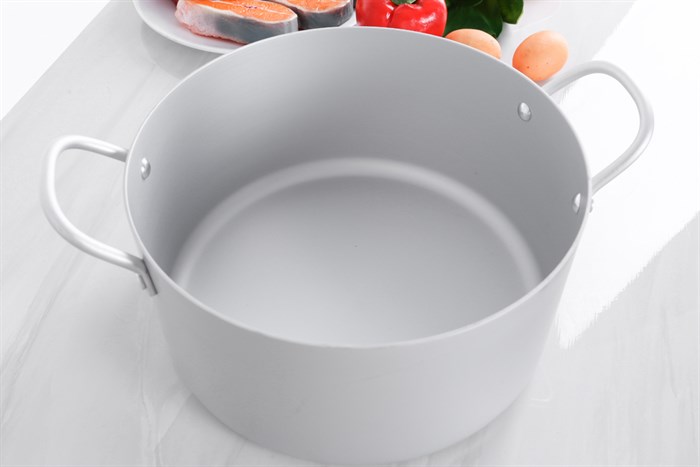 Nồi nhôm oxy hóa mềm nắp nhôm 26 cm Supor HT08008-4 Màu Bạc