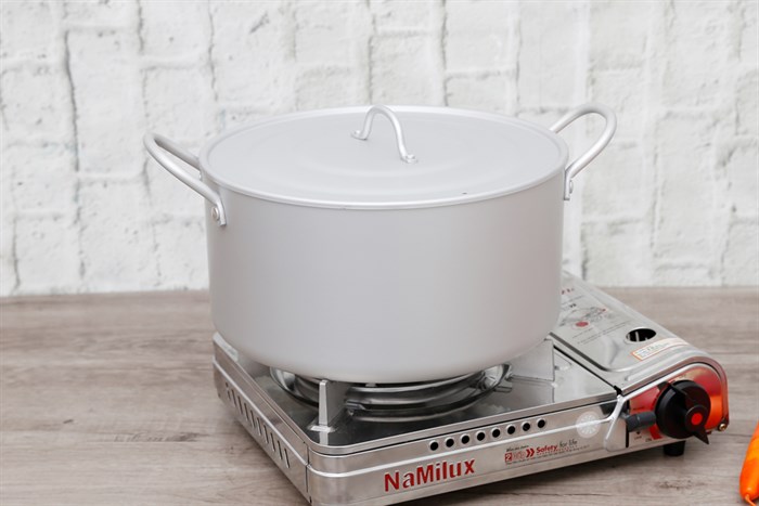 Nồi nhôm oxy hóa mềm nắp nhôm 26 cm Supor HT08008-4 Màu Bạc