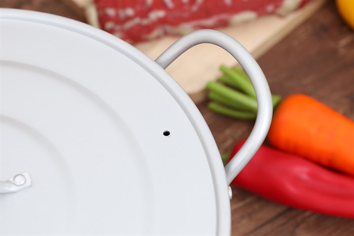 Nồi nhôm oxy hoá mềm nắp nhôm 28 cm Supor HT08008-8 Màu Bạc