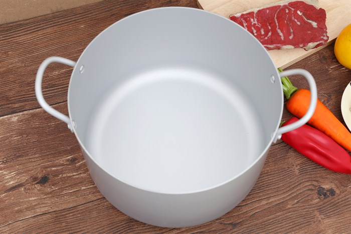 Nồi nhôm oxy hoá mềm nắp nhôm 28 cm Supor HT08008-8 Màu Bạc