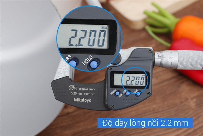 Nồi nhôm oxy hoá mềm nắp nhôm 28 cm Supor HT08008-8 Màu Bạc