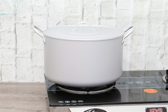 Nồi nhôm oxy hoá mềm nắp nhôm 28 cm Supor HT08008-8 Màu Bạc