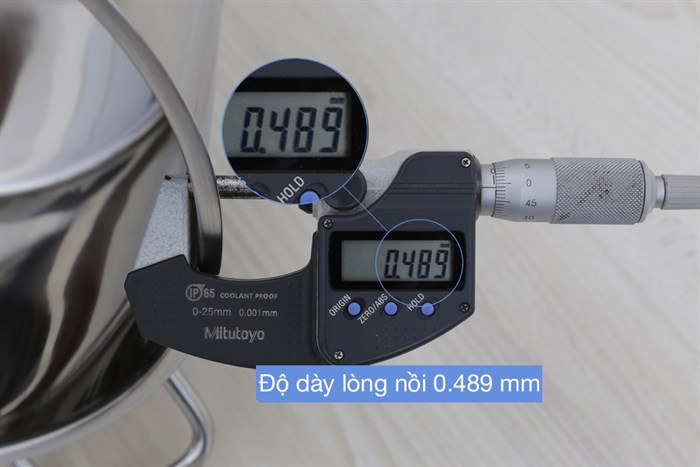 Bộ nồi xửng inox 5 đáy nắp kính 24 cm Sunhouse SSP25124 Màu Inox