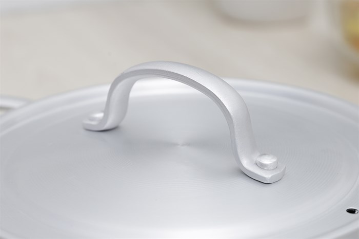 Nồi nhôm anod nắp nhôm 16 cm Sunhouse SH6542 Màu Xám