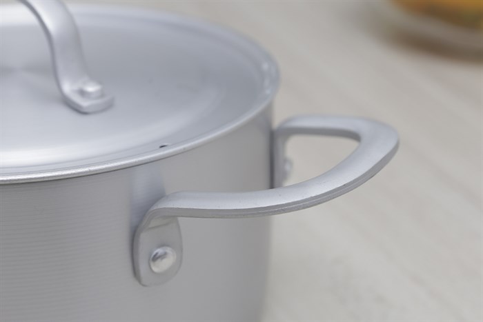 Nồi nhôm anod nắp nhôm 16 cm Sunhouse SH6542 Màu Xám