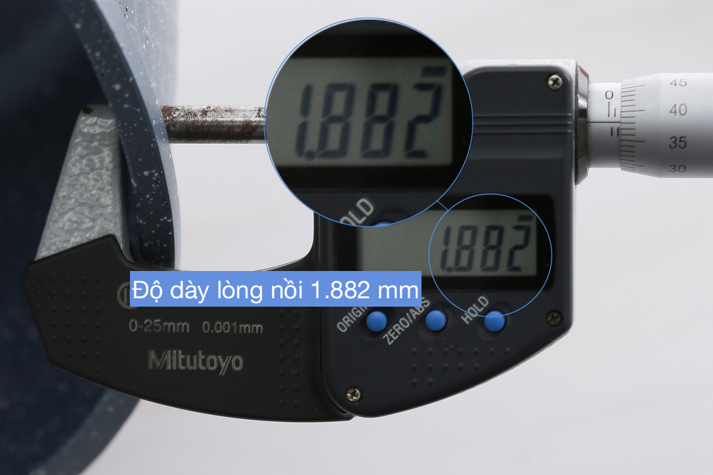 Nồi nhôm chống dính nắp kính 24 cm Delites 002NWS Màu Xám