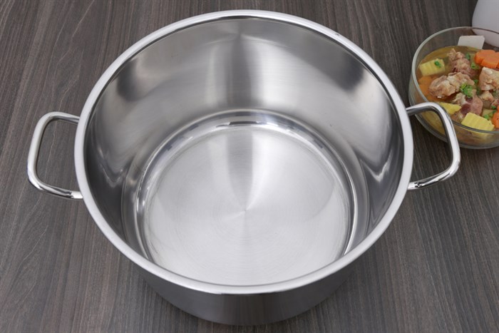Bộ nồi xửng inox 3 đáy nắp kính 30 cm Fivestar ST30-3DG Màu Inox