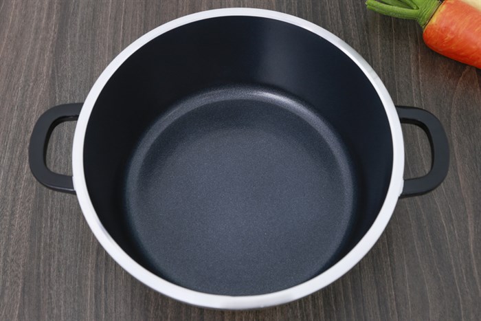 Nồi nhôm chống dính đáy từ 20 cm DMX NN001 Màu Đen
