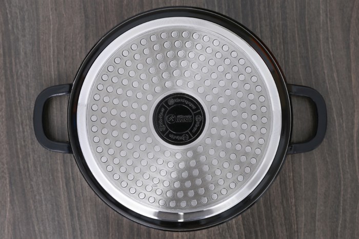 Nồi nhôm chống dính đáy từ 20 cm DMX NN001 Màu Đen