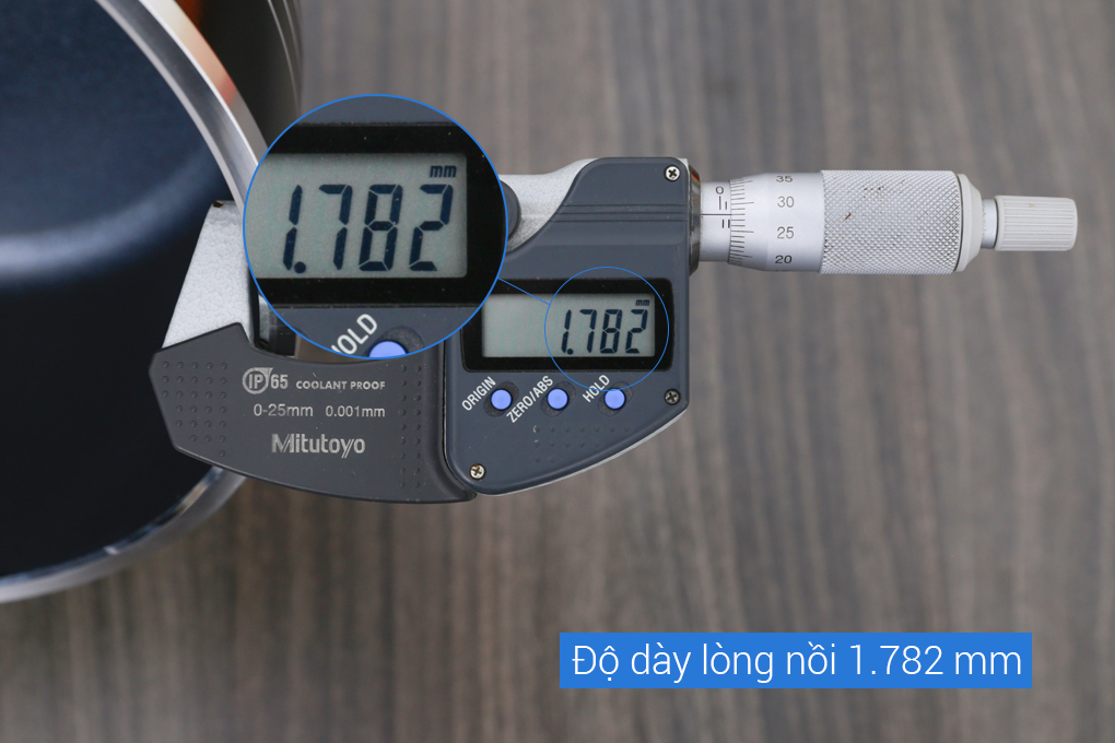 Nồi nhôm chống dính đáy từ 20 cm DMX NN001 Màu Đen
