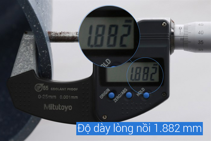 Nồi nhôm chống dính nắp kính 28 cm DMX NN002 Màu Xám