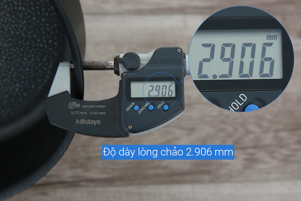 Dày 2.9 mm, chống móp méo - Quánh nhôm đáy từ chống dính 24 cm Tefal C6203272