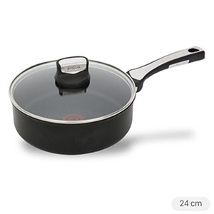 Quánh Nhôm Chống Dính Nắp Kính 24 Cm Tefal C6203272