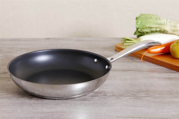 Bộ nồi chảo quánh inox nắp kính Elmich Premium EL3134 Màu Inox