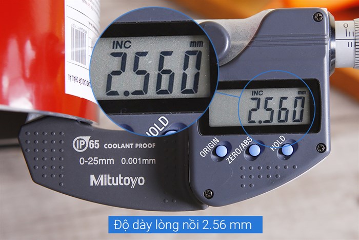 Bộ nồi chảo nhôm chống dính nắp kính Elmich EL1162 Màu Đỏ