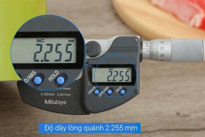 Quánh nhôm chống dính nắp kính 16 cm Sunhouse SMP151 Xanh lá Màu Xanh lá