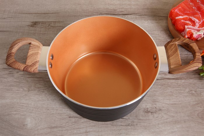 Nồi nhôm chống dính nắp kính 20 cm Sunhouse SHG2020MCA Màu Đen