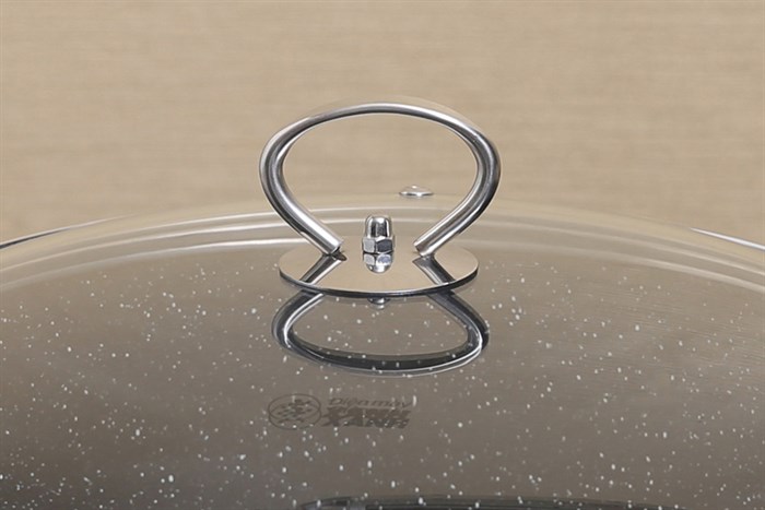 Nồi nhôm chống dính nắp kính 26 cm DMX NDE Màu Đen