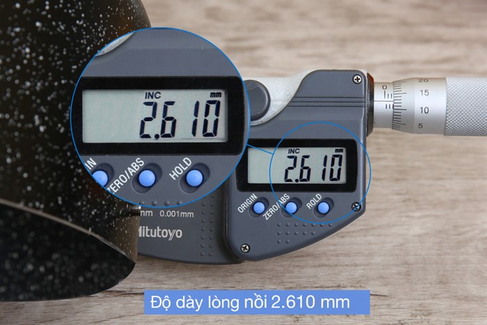 Nồi nhôm chống dính nắp kính 28 cm DMX NDE Màu Đen