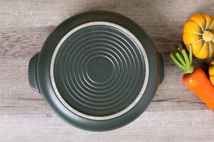 Nồi đất nắp kính 1.8 lít Dong hwa Tucbeghi G-703H Màu Xanh đen đậm