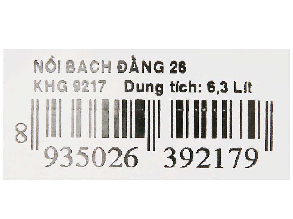 Nồi nhôm Kim Hằng Bạch Đằng KHG9217 26cm 7