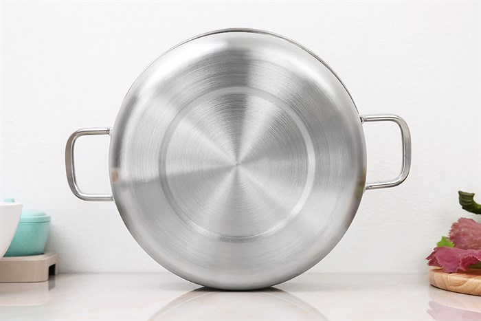 Bộ 3 nồi inox nắp inox Fivestar HT Cook HT-06DN Màu Bạc