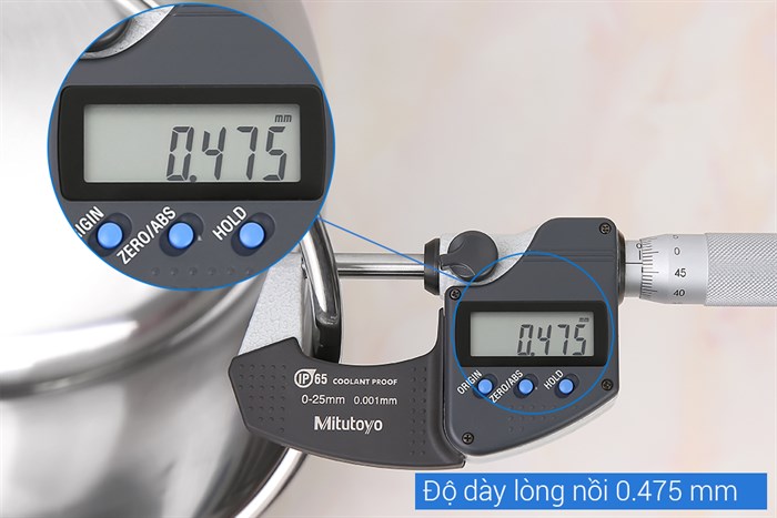 Bộ 3 nồi inox nắp inox Fivestar HT Cook HT-06DN Màu Bạc