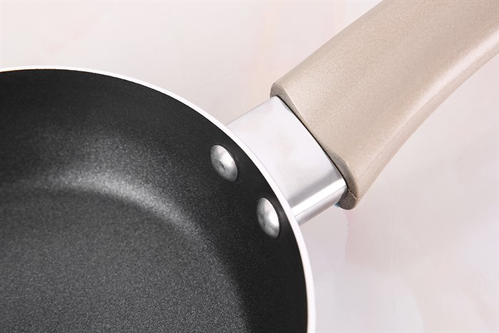 Bộ chảo quánh nhôm nắp kính 14 cm Smartcook Baby Star SM-611420LY Màu Vàng đồng