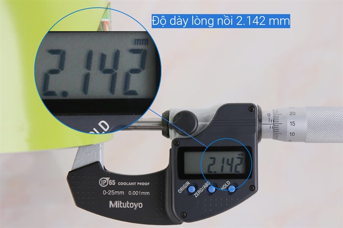 Bộ 3 nồi nhôm chống dính nắp kính Kangaroo KG993MX Màu Xanh lá