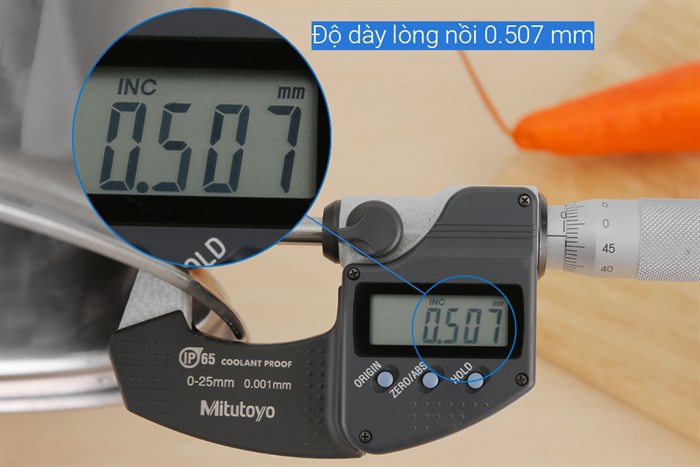 Bộ 3 nồi inox nắp inox Fivestar FS06S2 Màu Inox