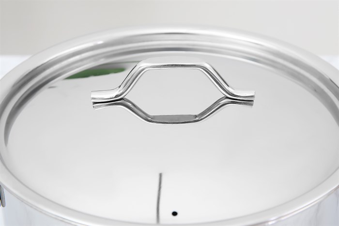 Nồi inox nắp inox 20 cm HT Cook N20-1DHT Màu Bạc Inox
