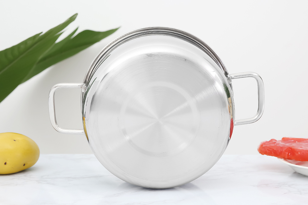 Nồi inox nắp inox 20 cm HT Cook N20-1DHT giá rẻ