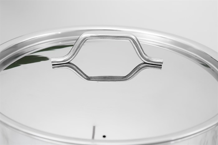 Nồi inox nắp inox 24 cm HT Cook N24-1DHT Màu Bạc Inox