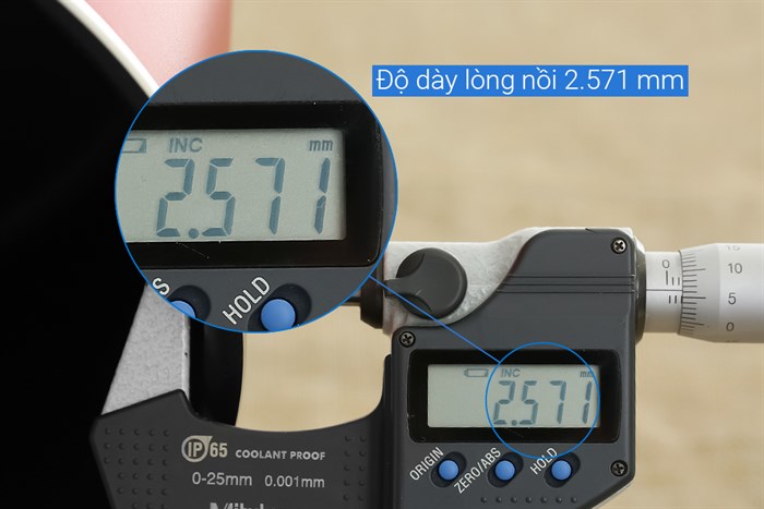 Nồi nhôm chống dính nắp kính 22 cm Tefal So Chef G1354595 Màu Đỏ