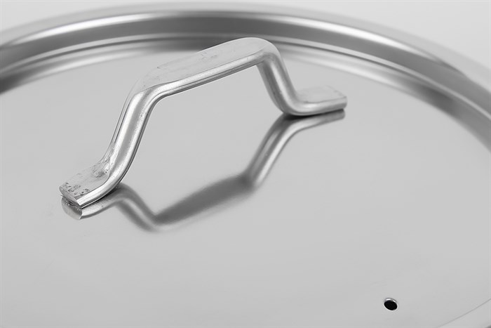 Nồi inox 3 đáy nắp inox 18 cm Delites NR003-18 Màu Bạc Inox