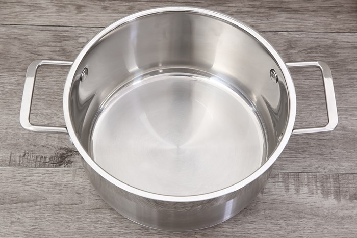 Bộ 3 nồi inox 3 đáy nắp kính Hommy BE005 Màu Bạc Inox