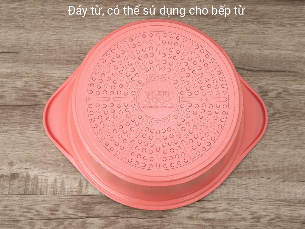 Nồi đúc Ceramic Green Cook GCS02-24IH 24cm 5
