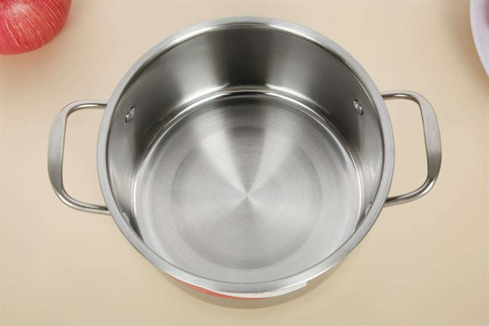 Nồi inox nắp inox 16 cm Sunhouse SHG120-16 Màu Bạc