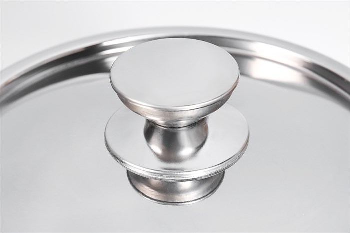 Nồi inox nắp inox 20 cm Sunhouse SHG120-20 Màu Bạc