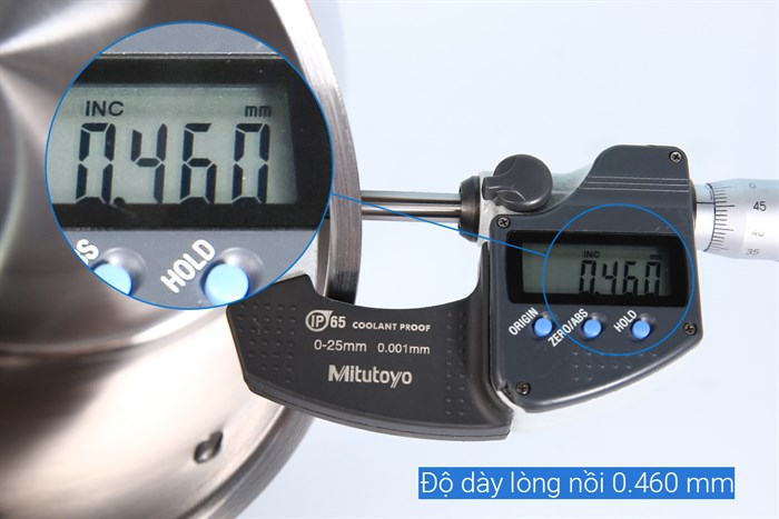 Nồi inox nắp inox 20 cm Sunhouse SHG120-20 Màu Bạc