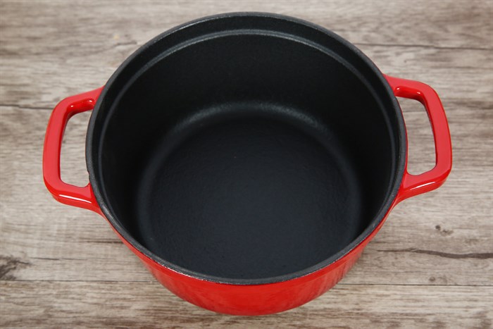 Nồi gang đúc 20 cm Rapido RK20-RD Màu Đỏ